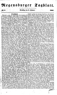 Regensburger Tagblatt Dienstag 8. Januar 1867