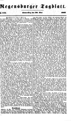 Regensburger Tagblatt Donnerstag 30. Mai 1867