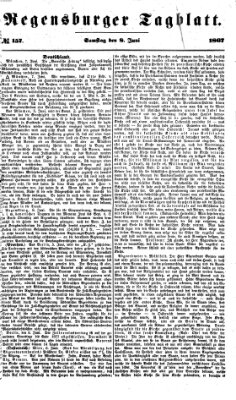 Regensburger Tagblatt Samstag 8. Juni 1867