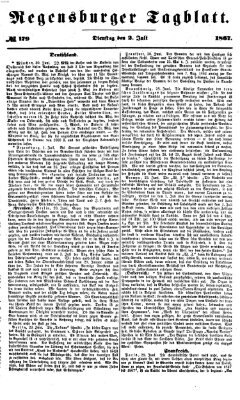 Regensburger Tagblatt Dienstag 2. Juli 1867