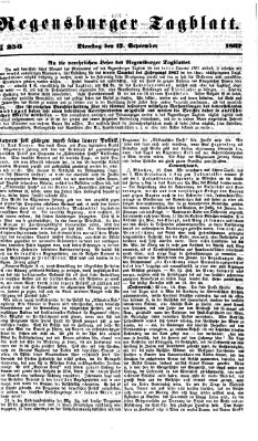 Regensburger Tagblatt Dienstag 17. September 1867