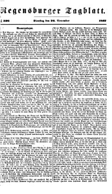 Regensburger Tagblatt Dienstag 26. November 1867