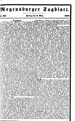 Regensburger Tagblatt Freitag 6. März 1868