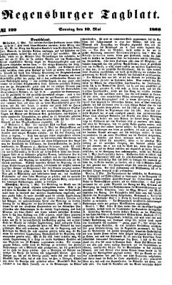 Regensburger Tagblatt Sonntag 10. Mai 1868