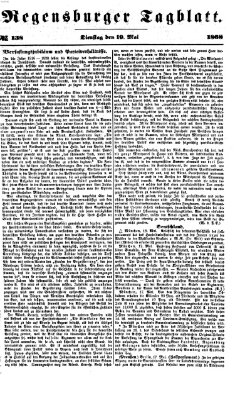 Regensburger Tagblatt Dienstag 19. Mai 1868