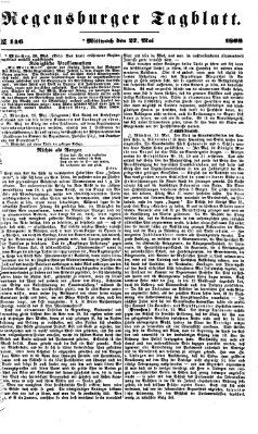 Regensburger Tagblatt Mittwoch 27. Mai 1868