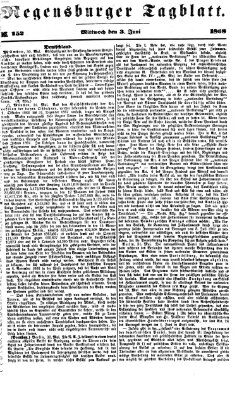 Regensburger Tagblatt Mittwoch 3. Juni 1868