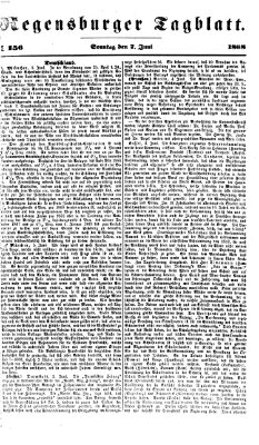 Regensburger Tagblatt Sonntag 7. Juni 1868