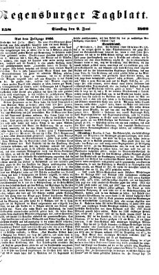 Regensburger Tagblatt Dienstag 9. Juni 1868