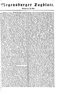 Regensburger Tagblatt Freitag 26. Juni 1868