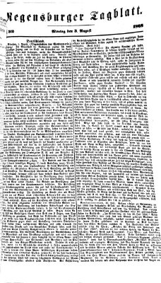 Regensburger Tagblatt Montag 3. August 1868