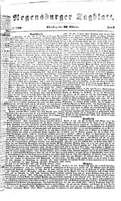 Regensburger Tagblatt Dienstag 20. Oktober 1868