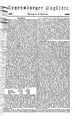 Regensburger Tagblatt Sonntag 8. November 1868