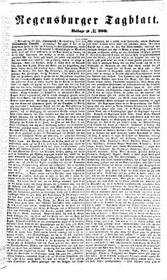 Regensburger Tagblatt Mittwoch 22. Juli 1868