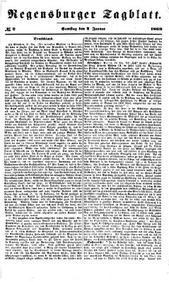 Regensburger Tagblatt Samstag 2. Januar 1869