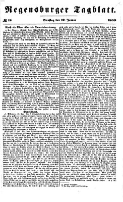 Regensburger Tagblatt Dienstag 12. Januar 1869