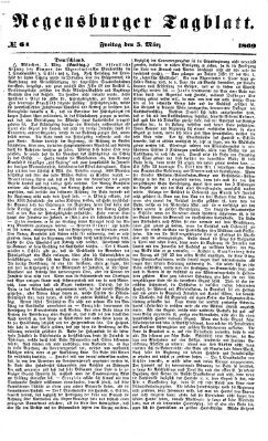 Regensburger Tagblatt Freitag 5. März 1869