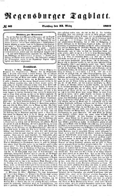 Regensburger Tagblatt Dienstag 23. März 1869