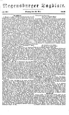 Regensburger Tagblatt Montag 17. Mai 1869