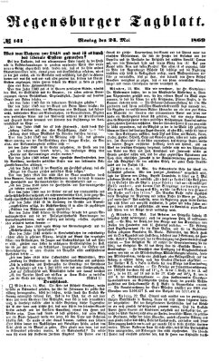 Regensburger Tagblatt Montag 24. Mai 1869