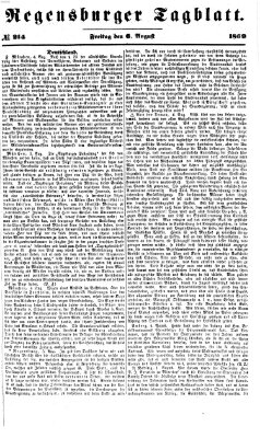 Regensburger Tagblatt Freitag 6. August 1869