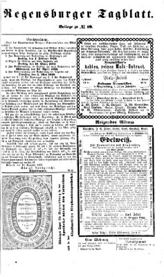 Regensburger Tagblatt Dienstag 18. Januar 1870