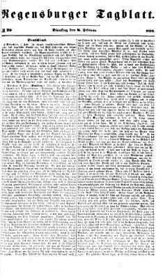 Regensburger Tagblatt Dienstag 8. Februar 1870