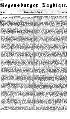 Regensburger Tagblatt Sonntag 10. April 1870