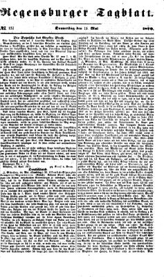 Regensburger Tagblatt Donnerstag 19. Mai 1870