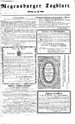 Regensburger Tagblatt Dienstag 19. Juli 1870