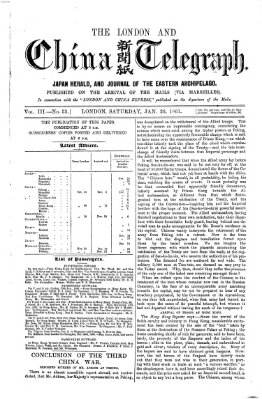 The London and China telegraph Samstag 26. Januar 1861