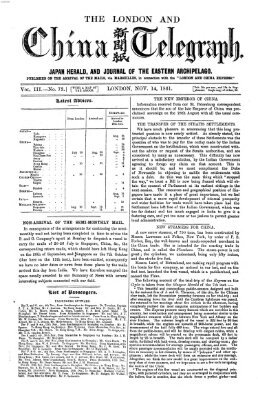 The London and China telegraph Donnerstag 14. November 1861