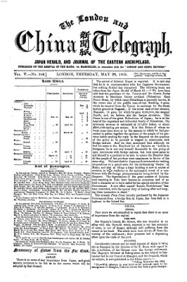 The London and China telegraph Donnerstag 28. Mai 1863