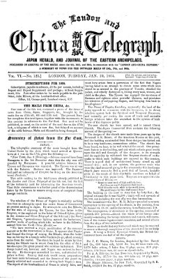 The London and China telegraph Dienstag 19. Januar 1864