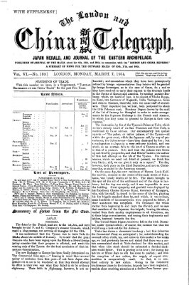 The London and China telegraph Montag 7. März 1864