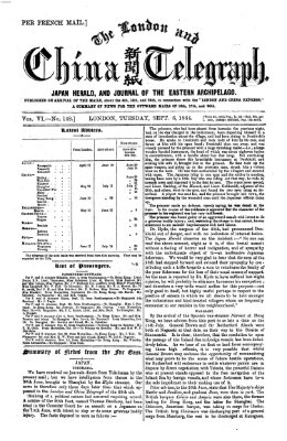 The London and China telegraph Dienstag 6. September 1864