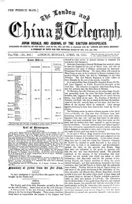 The London and China telegraph Montag 10. April 1865