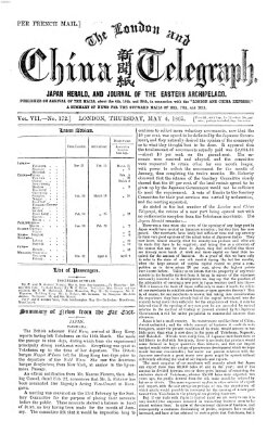 The London and China telegraph Donnerstag 4. Mai 1865