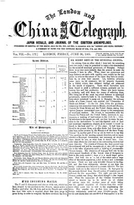 The London and China telegraph Freitag 30. Juni 1865