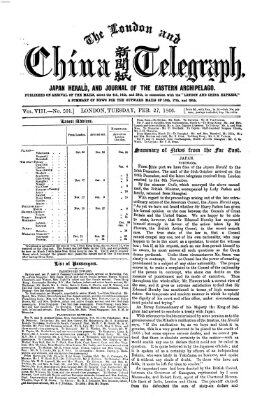 The London and China telegraph Dienstag 27. Februar 1866