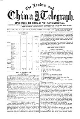 The London and China telegraph Mittwoch 27. Juni 1866