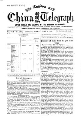 The London and China telegraph Montag 9. Juli 1866