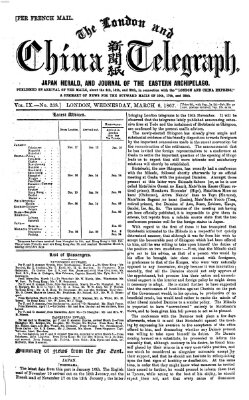 The London and China telegraph Mittwoch 6. März 1867