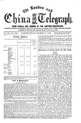 The London and China telegraph Freitag 15. März 1867