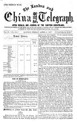 The London and China telegraph Freitag 5. April 1867