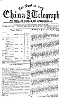 The London and China telegraph Samstag 27. Juli 1867