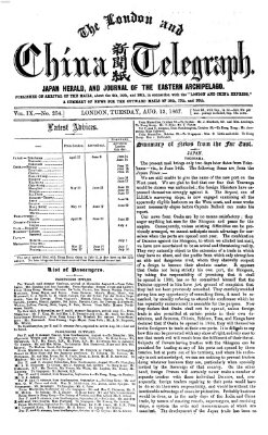 The London and China telegraph Dienstag 13. August 1867