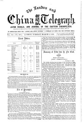 The London and China telegraph Dienstag 9. März 1869