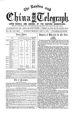 The London and China telegraph Montag 9. August 1869