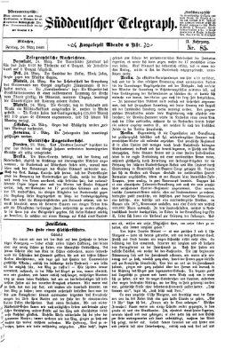 Süddeutscher Telegraph Freitag 26. März 1869